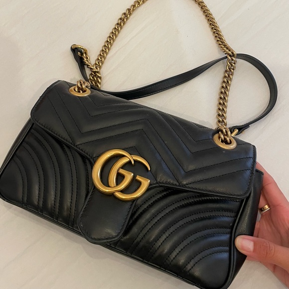Gucci Handbags - GG marmont small shoulder bag. DM to request photos